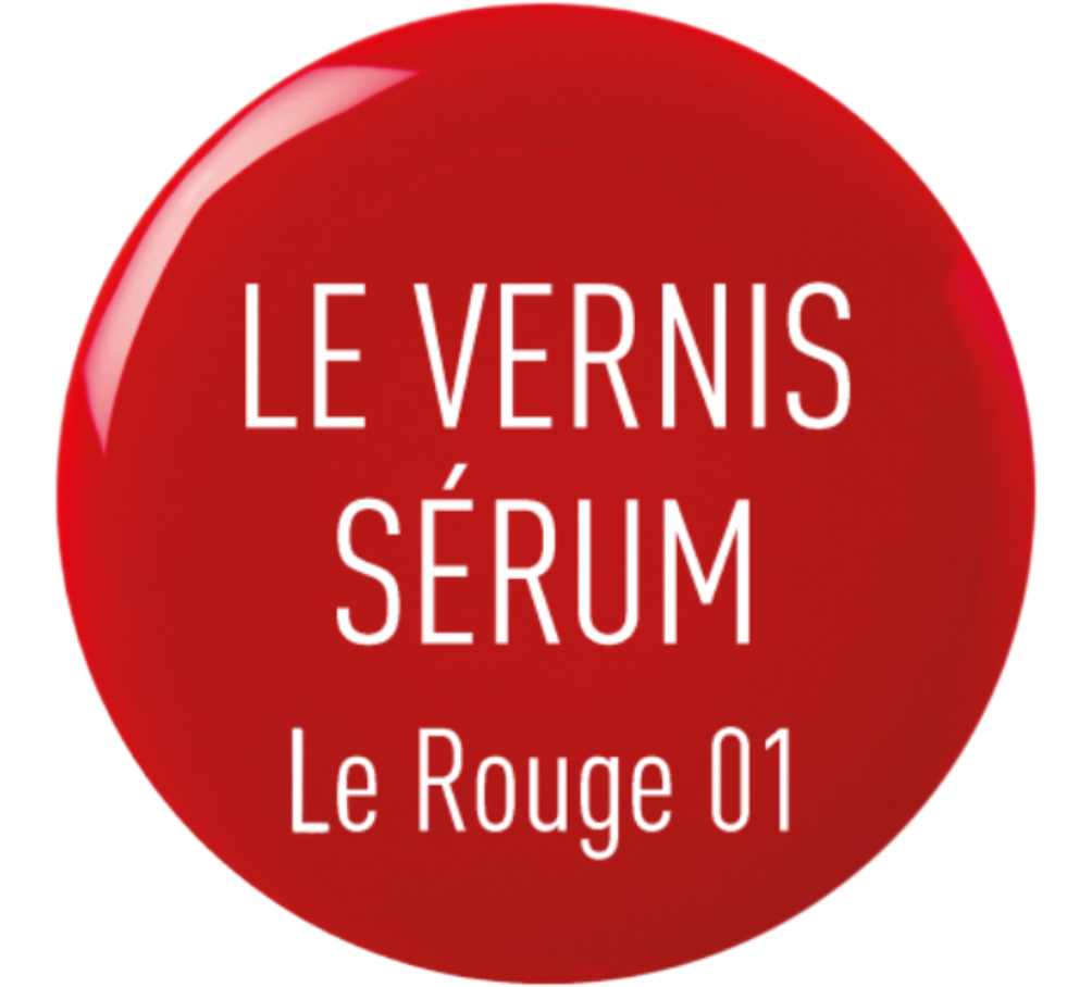Vernis sérum - Le Rouge 01
