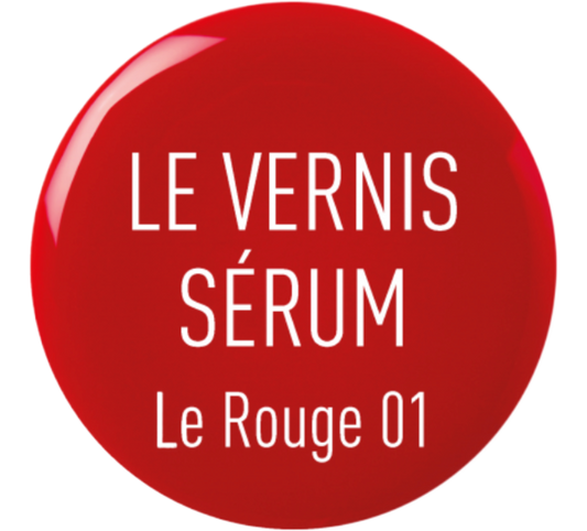 Vernis sérum - Le Rouge 01