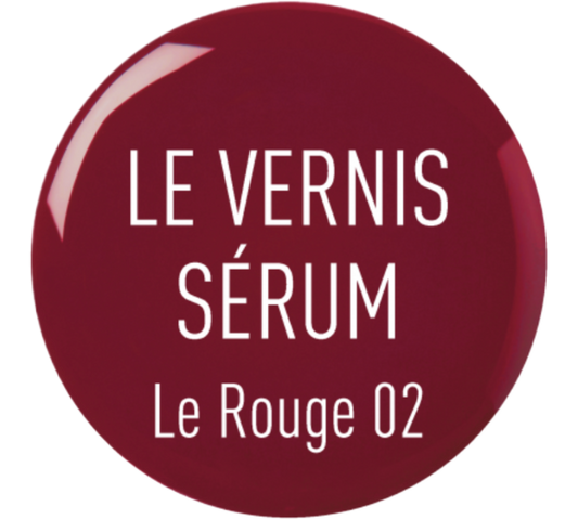 Vernis sérum - Le Rouge 02