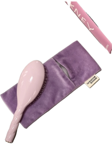 Grande Pochette en Velours - Pour Votre Bonne Brosse