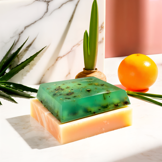 Savon Jardins d Aloe Vera - Cicatrisant et Apaisant