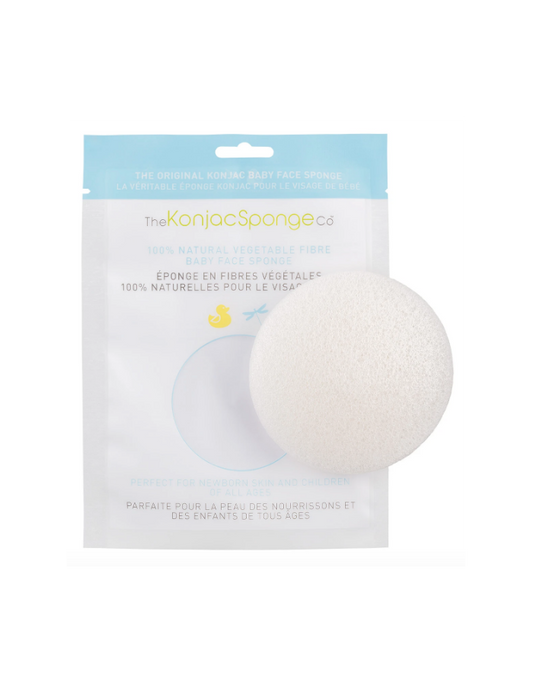 Eponge Visage 100% Konjac - Pour Bebe
